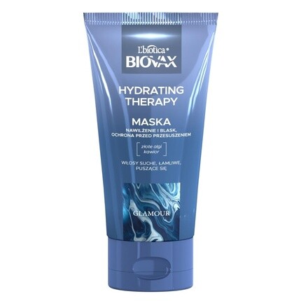 

L'biotica Biovax Glamour Увлажняющая терапевтическая маска для волос 150 мл