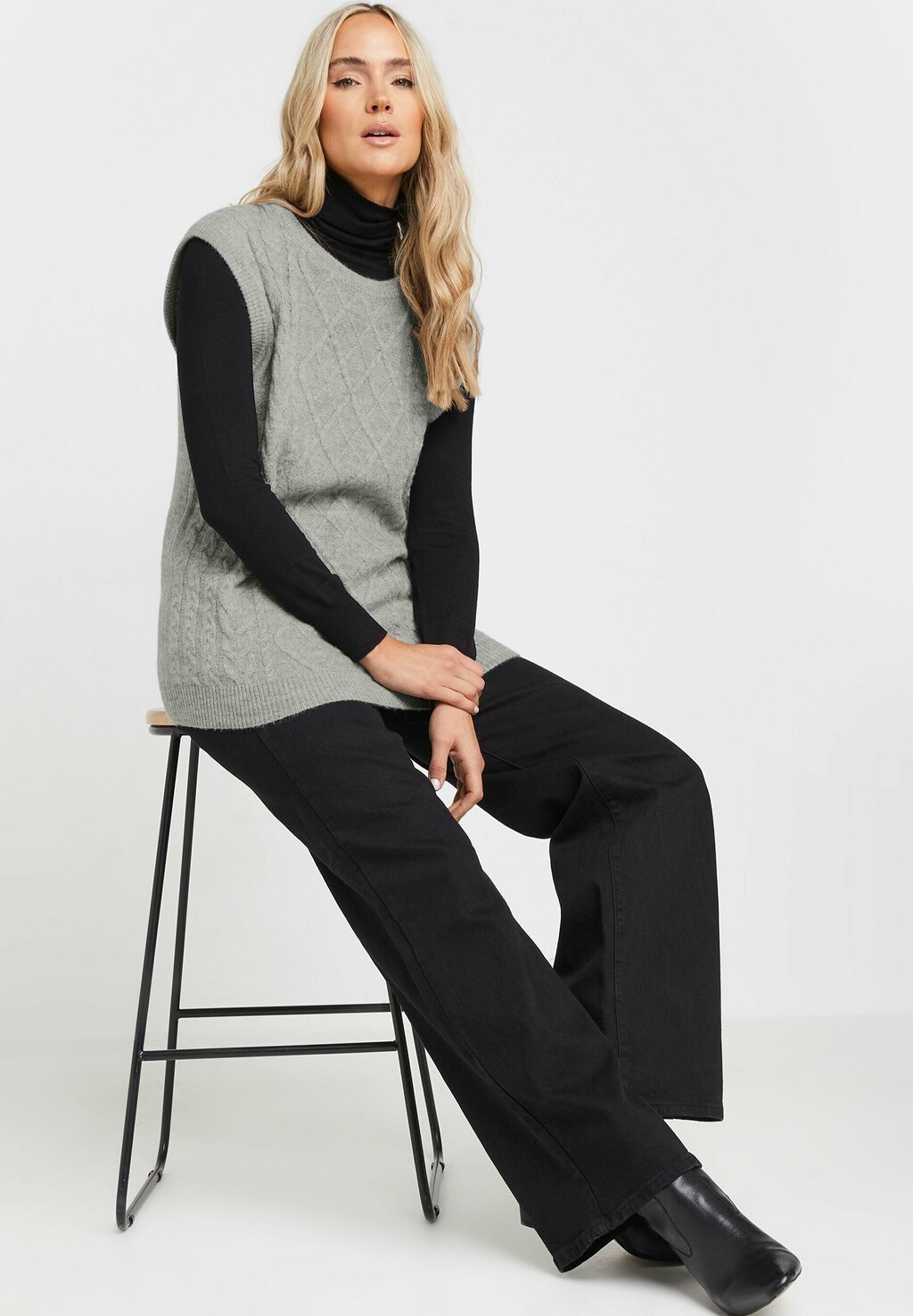 

Футболка с принтом Long Tall Sally, светло-серый
