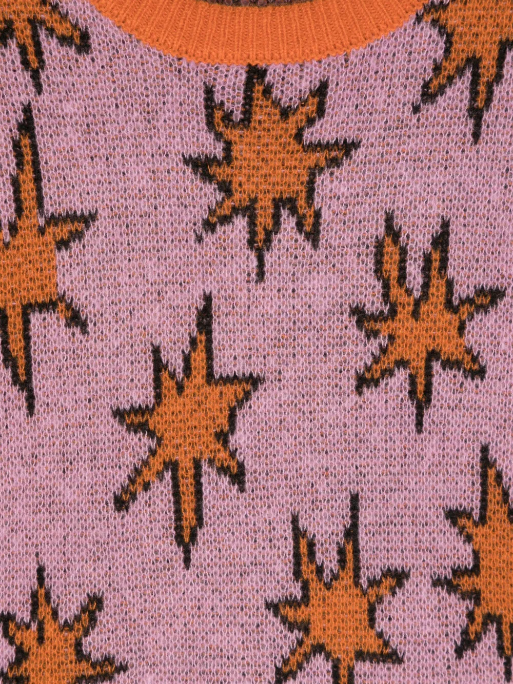 Джемпер с узором Stars Stella McCartney Kids, розовый — фото 3
