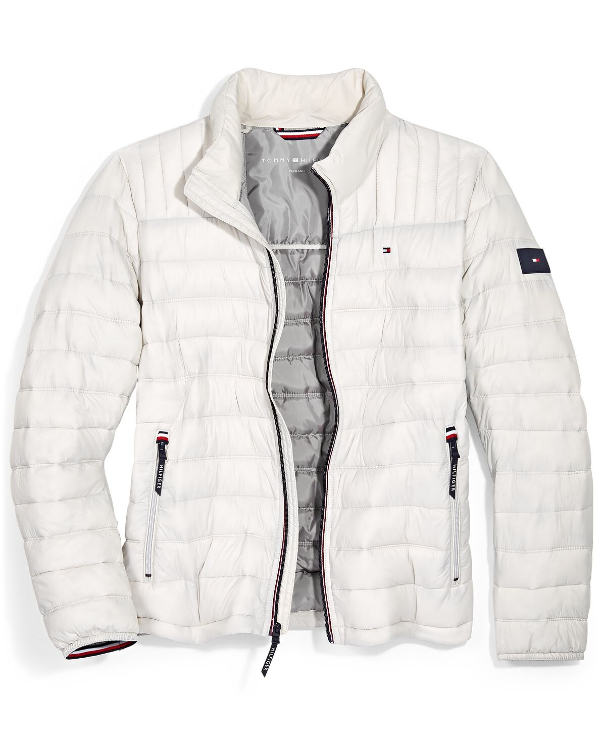 

Куртка Tommy Hilfiger Packable Quilted Puffer, белый