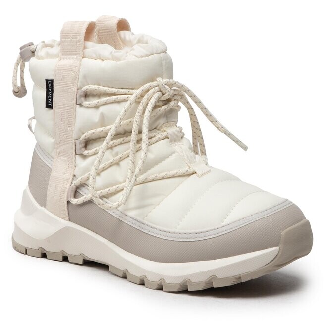 Женские ботинки The North Face Thermoball стеганые на шнуровке, белый