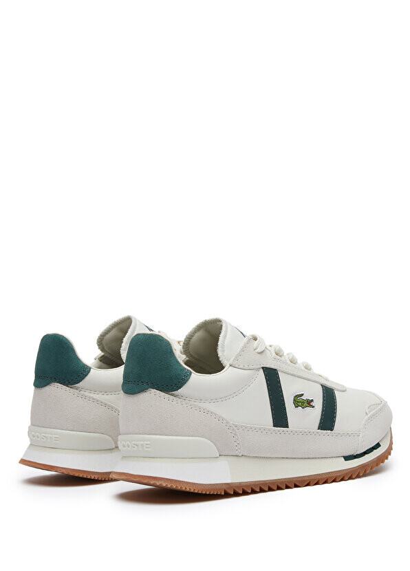 Кроссовки Lacoste Partner Retro, светло-серый/зеленый — фото 3