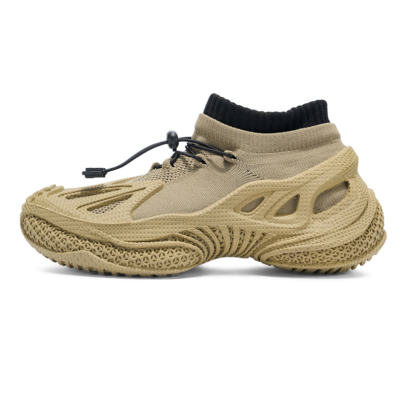 

TELENT Мужские дышащие низкие кеды с амортизацией цвета хаки, цвет Khaki