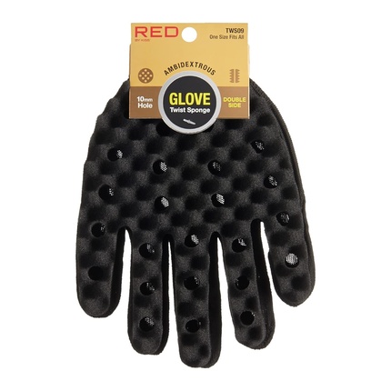 

RED by Kiss Ambidextrous Twist Sponge Glove Долговечная губка для завивки волос с завитками