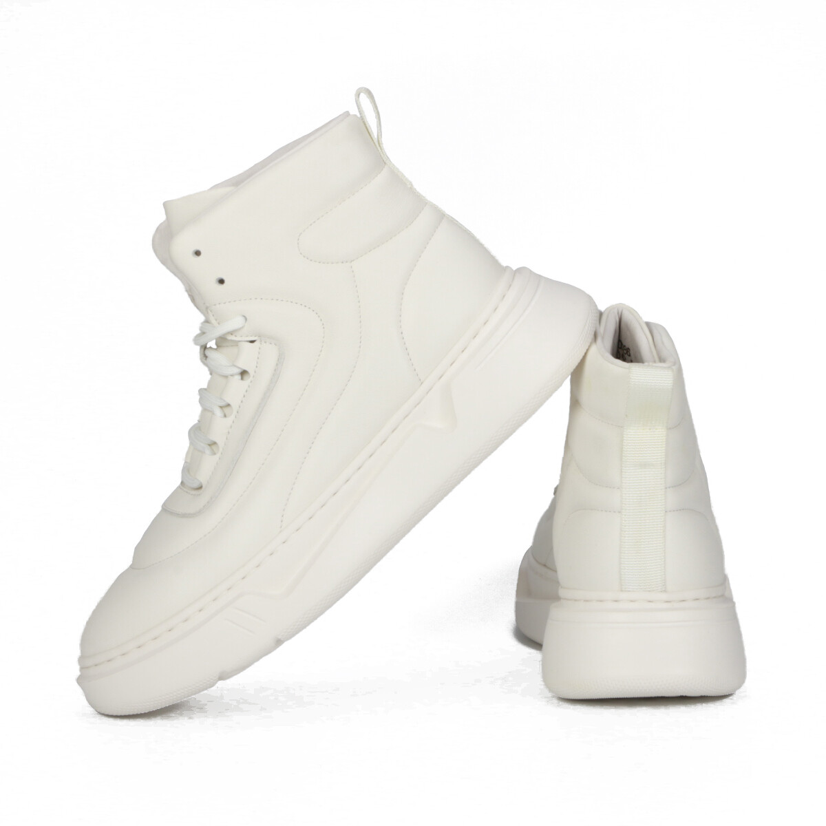 Кроссовки мужские Lifestyle Shoes Men High-Top Tieke, белый — фото 4