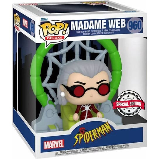

Эксклюзивная Поп-Фигурка Marvel Spiderman Madame Web Funko