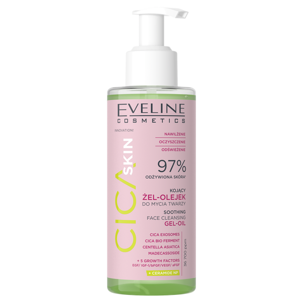 

Успокаивающий гель-масло для умывания лица, 145 мл Eveline Cosmetics Cica skin