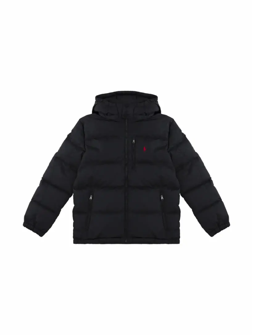 

Стеганая куртка с логотипом Ralph Lauren, черный