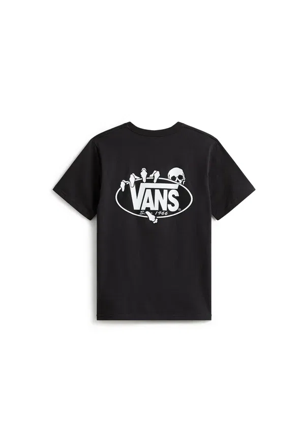 Футболка принтованная Vans, черный — фото 2