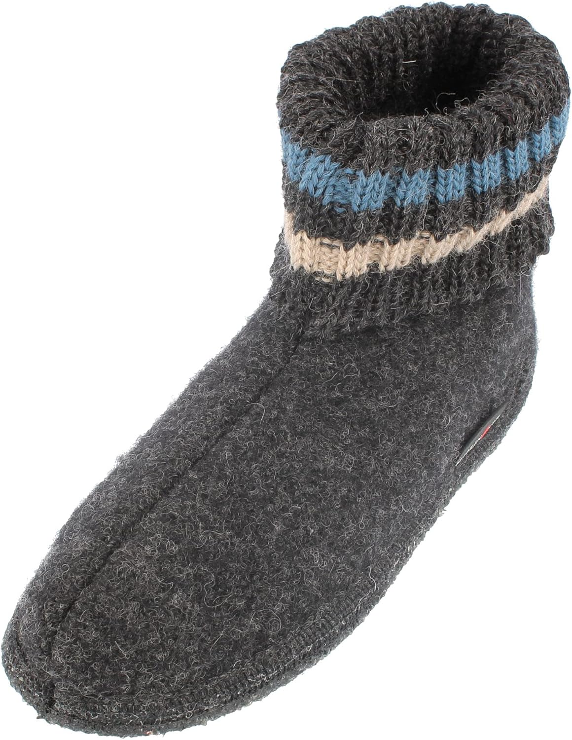 

Мужские высокие тапочки HAFLINGER, серые, графит