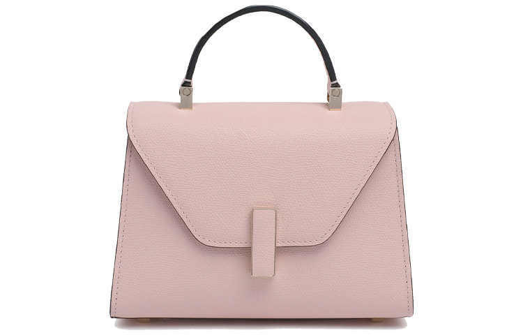 

Valextra Айсайд Миллепунт Кожаная сумка через плечо миниатюрная женская розовая