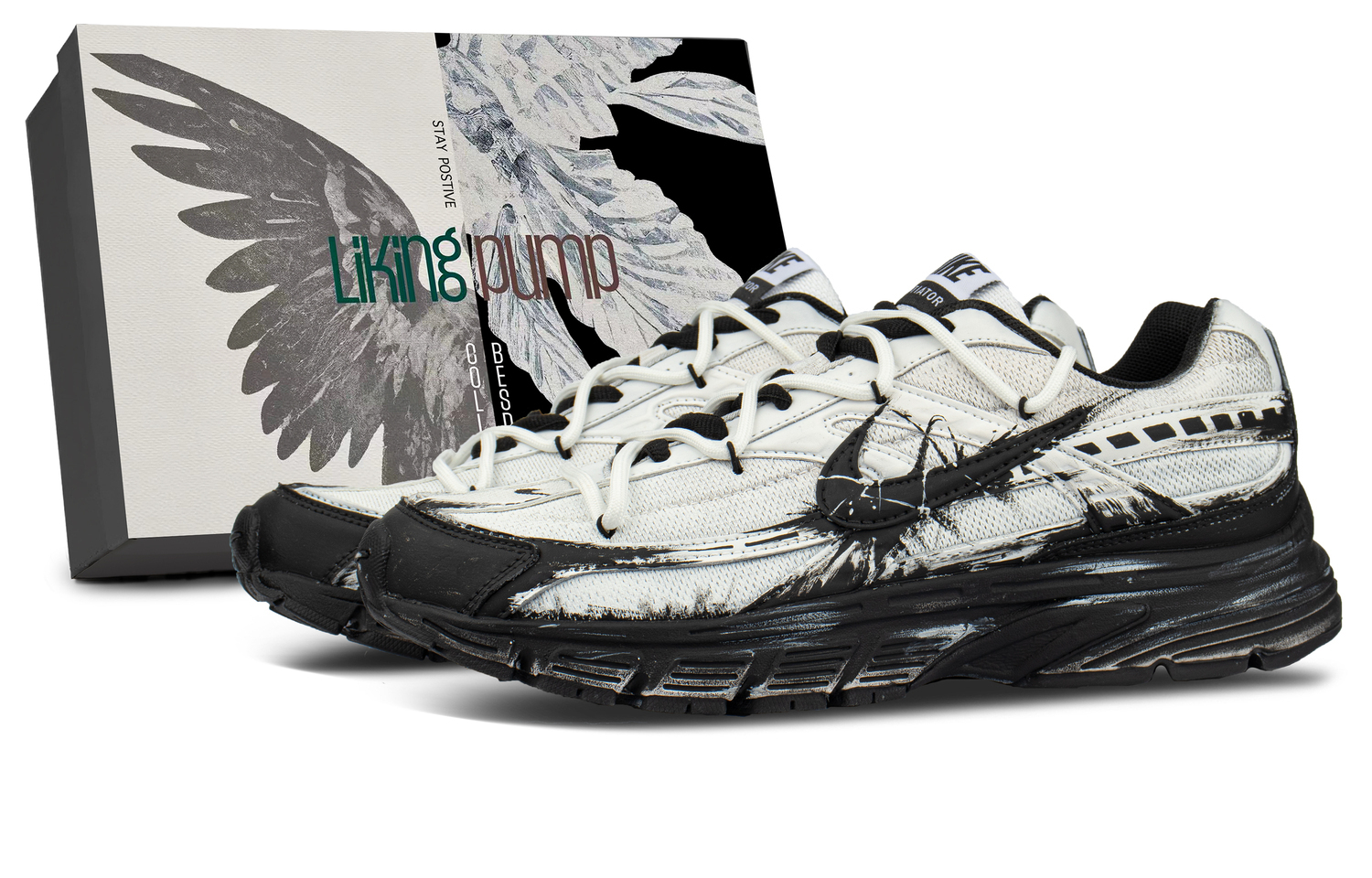 

Nike Кроссовки унисекс низкие черные