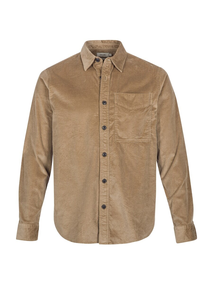 

Повседневная рубашка Shiwi Comfort fit Button Up Shirt, коричневый