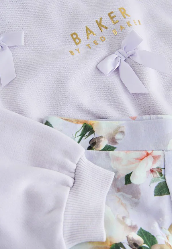Толстовка стандартного кроя Baker By Ted Baker, Lilac Purple — фото 3