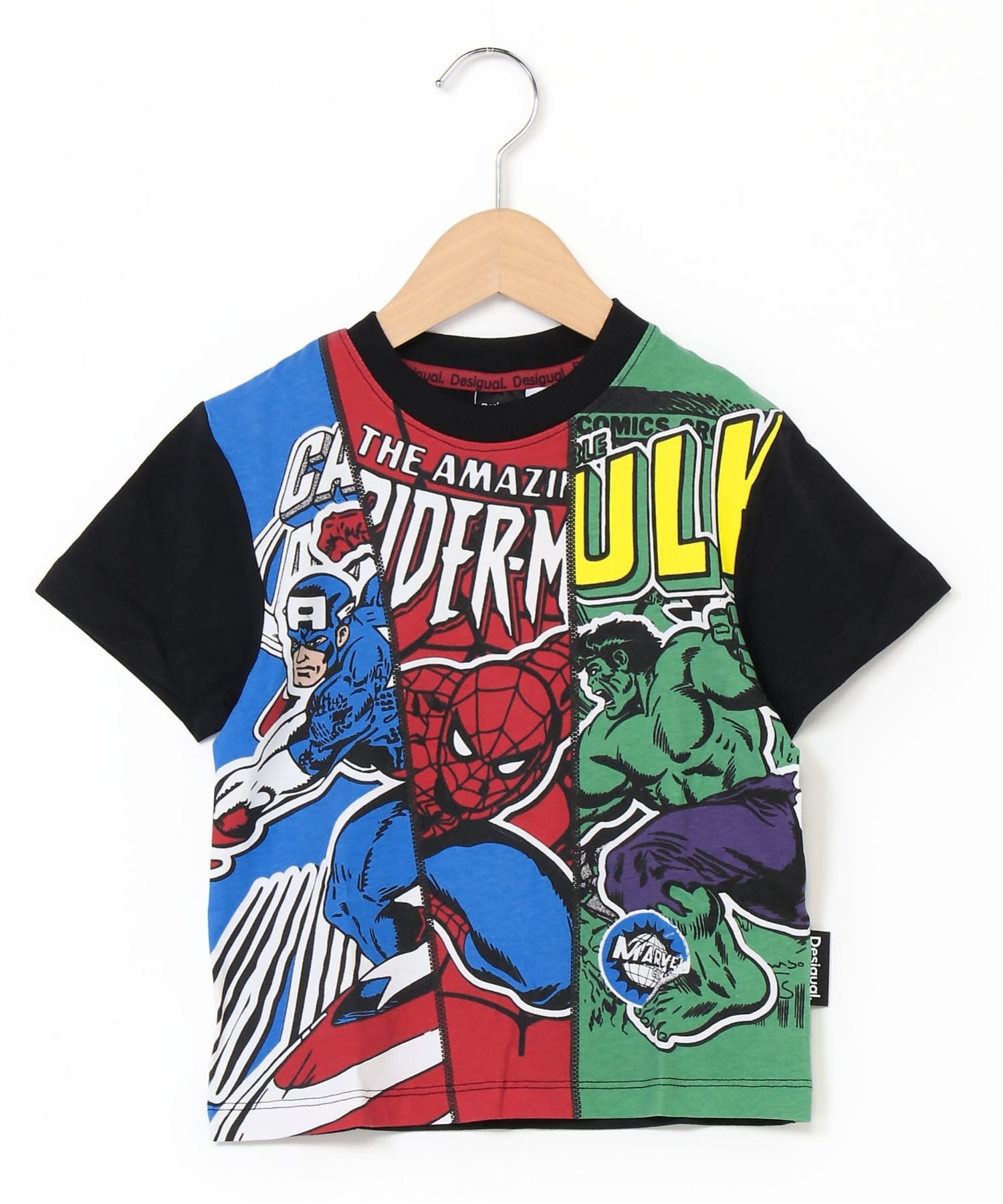Футболка Marvel Desigual, Gray/Black/2000 — фото 4