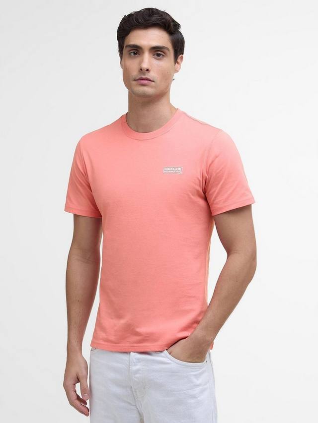 

Футболка International Logo из хлопка Barbour, Coral
