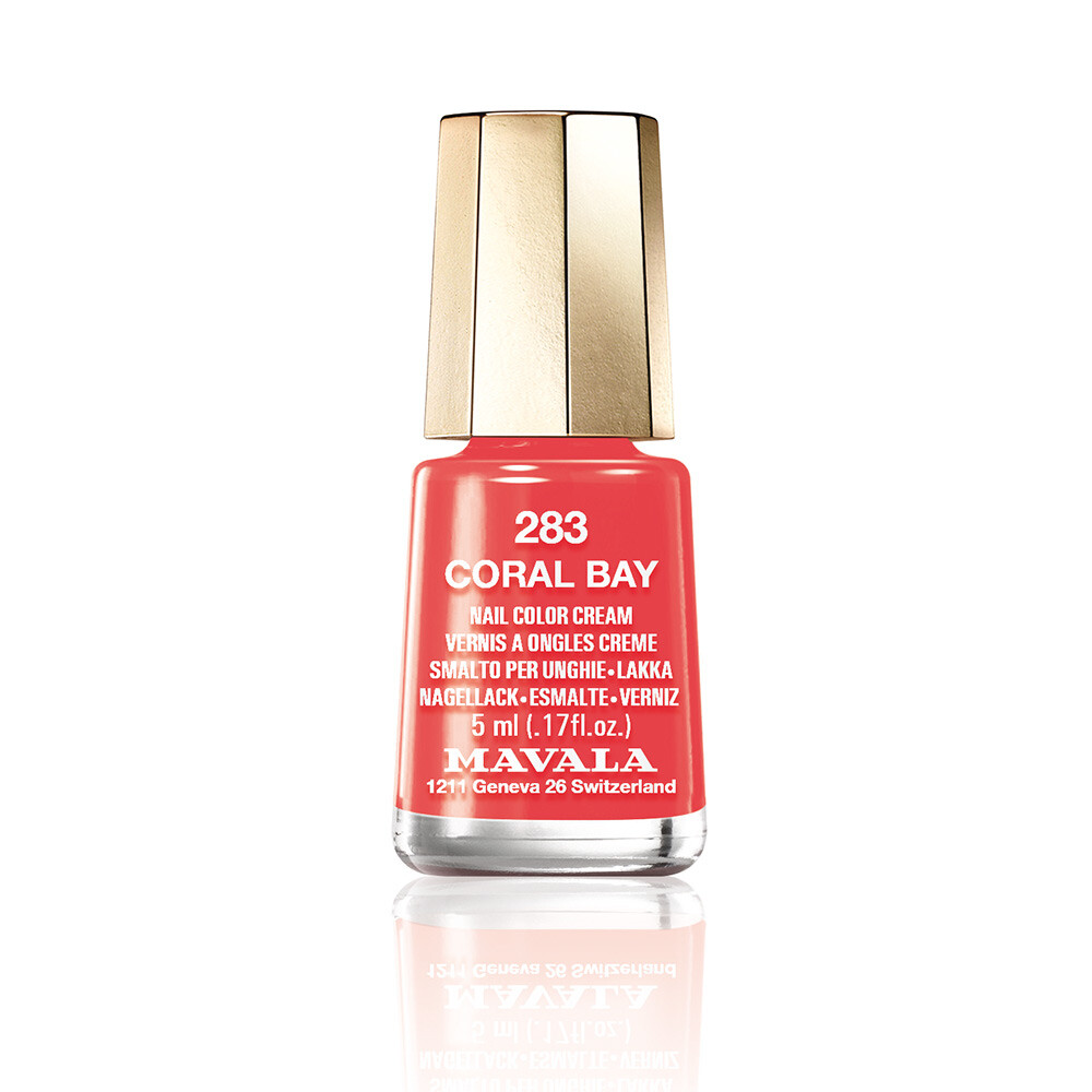 

Лак для ногтей Nail color Mavala, 5 мл, 283-coral bay