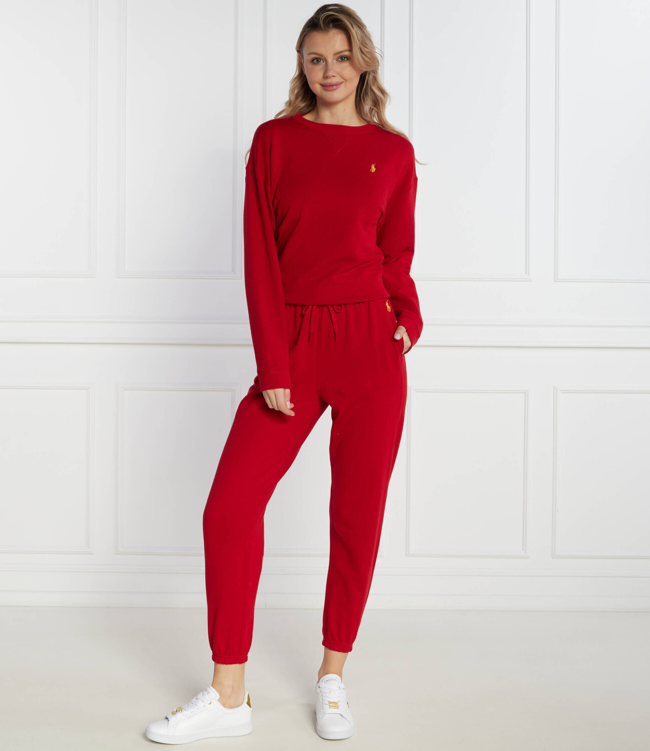 Спортивные брюки POLO RALPH LAUREN Regular Fit, красный — фото 2