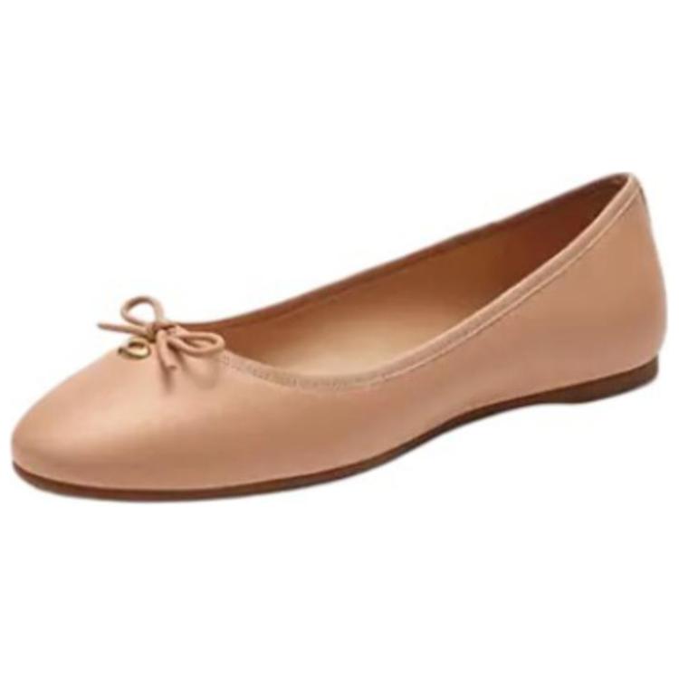 Abigail Casual Single Туфли 0.6 см Женские Бежевый COACH — фото 4