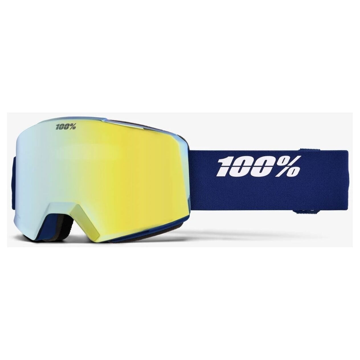 

100% очки Norg, Deep Teal - Hiper Yellow Gold Mirror + Bonus Blue Flash Mirror Lens