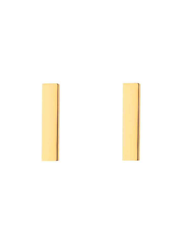 

Steel_Art Серьги-гвоздики Iota из полированного золота