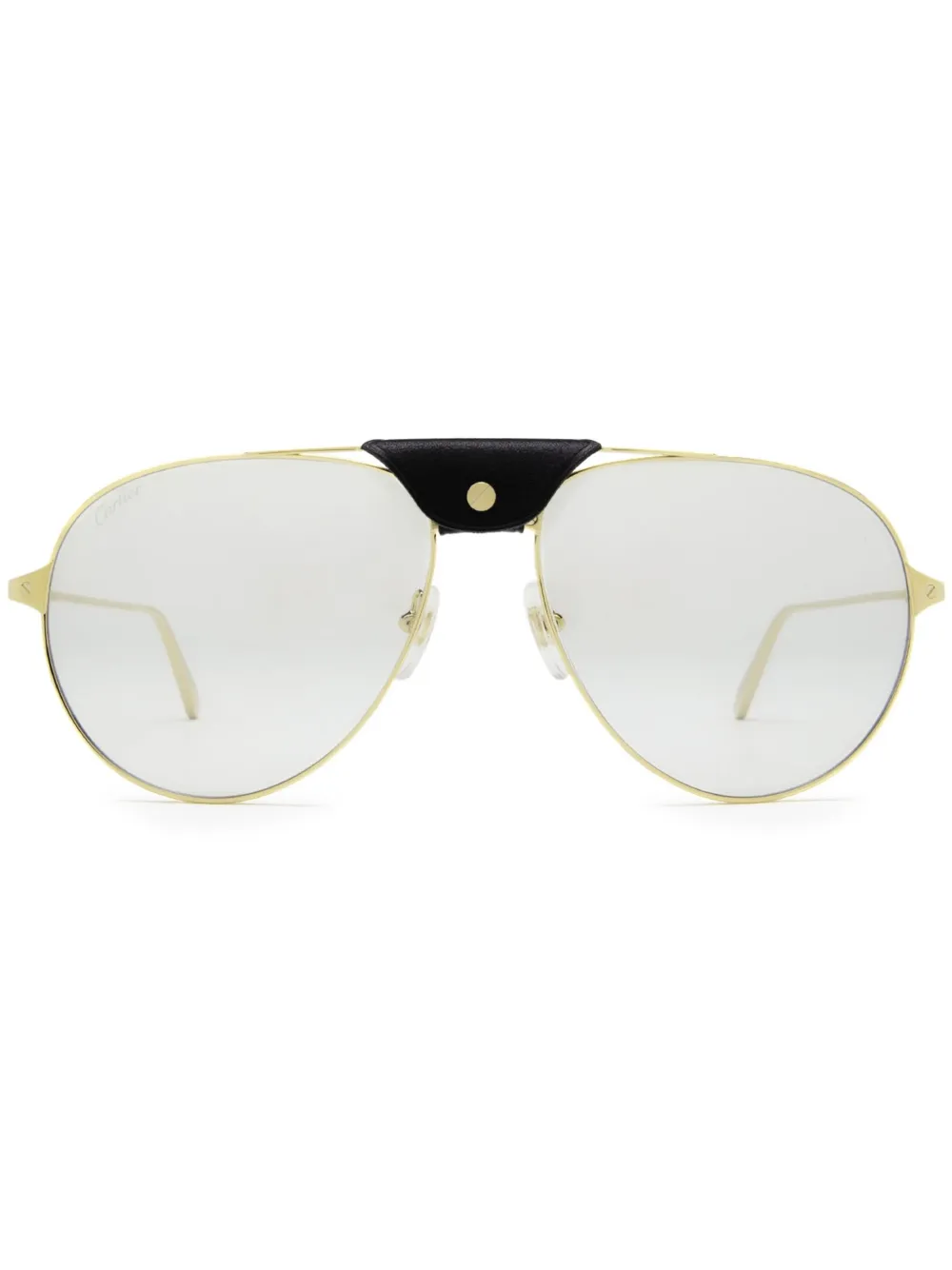 

Солнцезащитные очки Santos de Cartier Cartier Eyewear, золотой