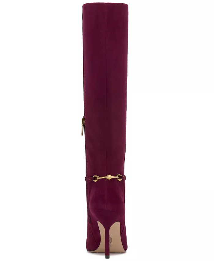Женские сапоги-ботфорты Mirtha Stiletto Vince Camuto, красный — фото 3