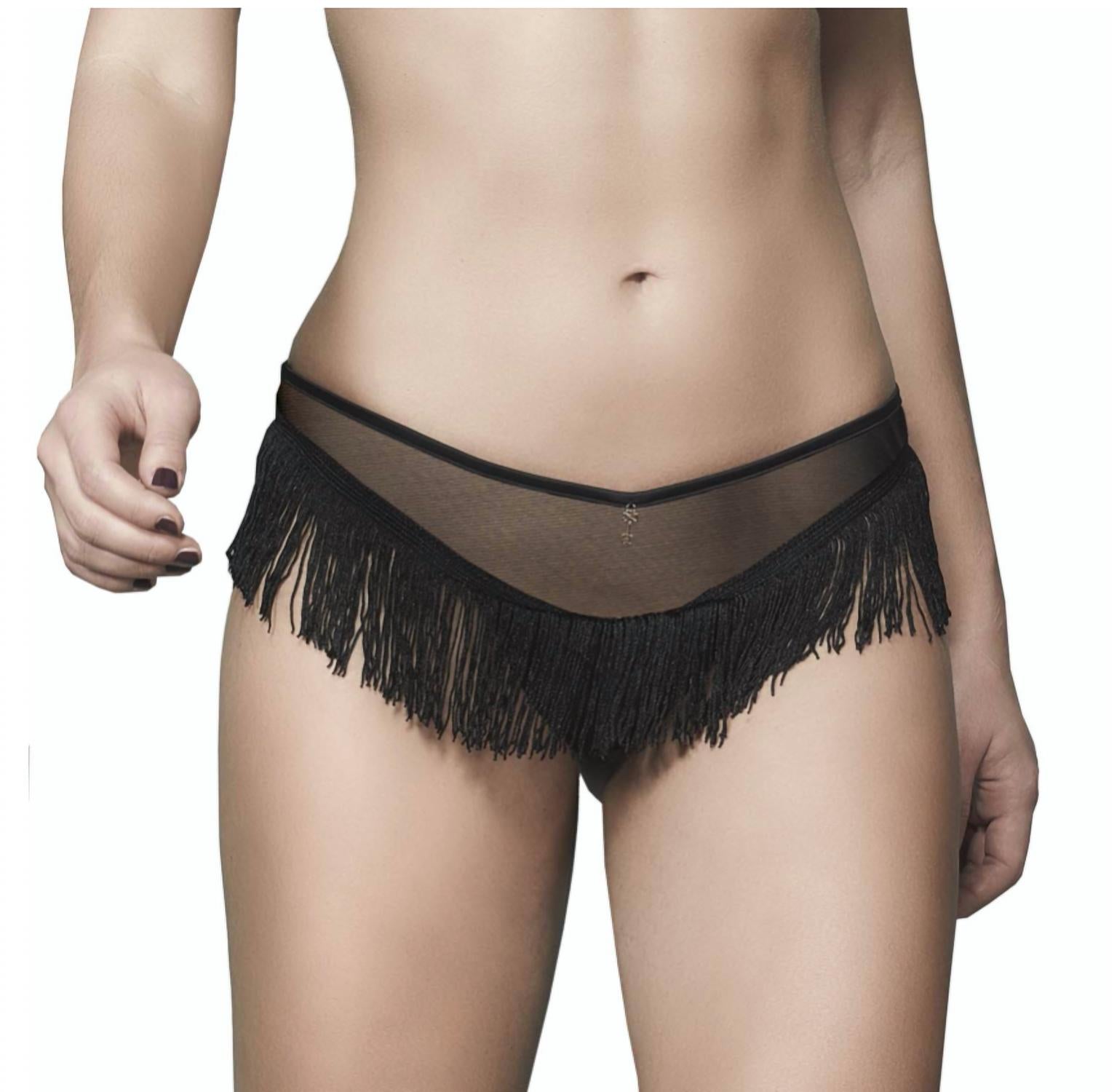 

Sophie Playful Открытые Трусики в черном цвете Escora