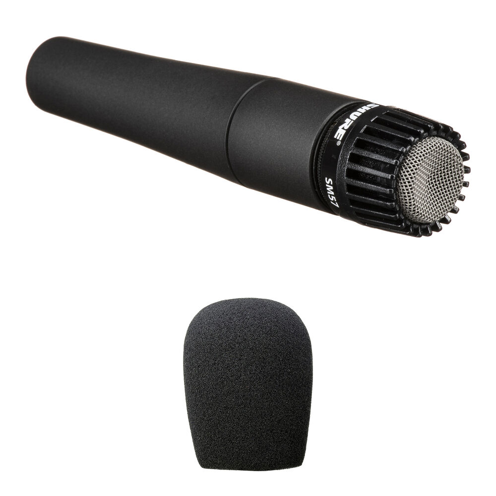

Динамический микрофон Shure SM57-LC Microphone and Windscreen Kit