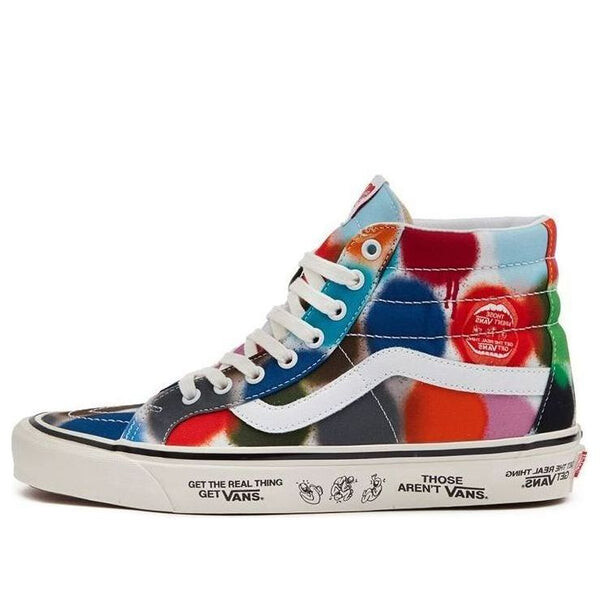 

Кроссовки sk8-hi wear-resistant non-slip casual skateboarding shoes multi-color Vans, мультиколор, Бежевый, Кроссовки sk8-hi wear-resistant non-slip casual skateboarding shoes multi-color Vans, мультиколор