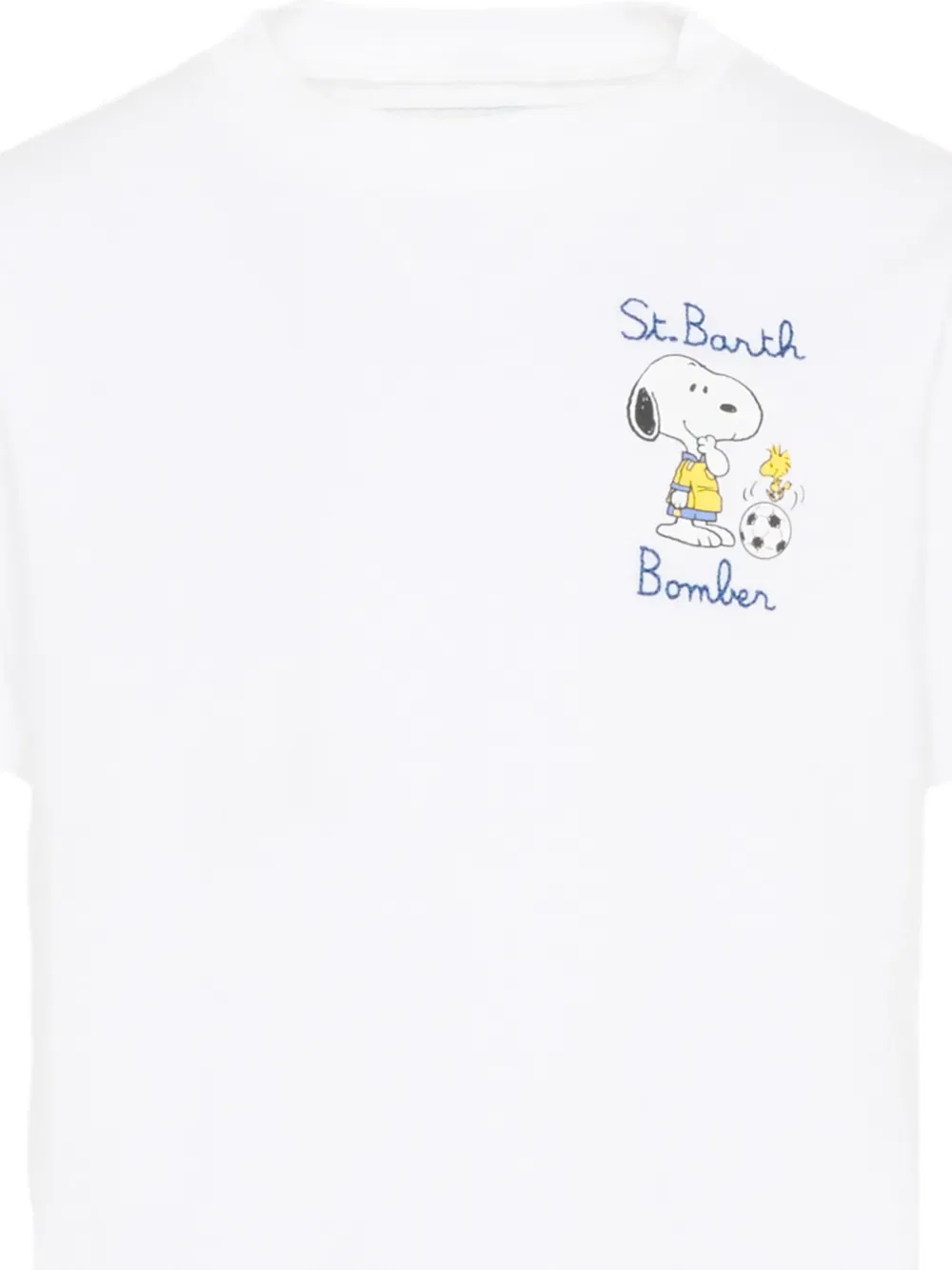Футболка с коротким рукавом Mc2 Saint Barth Kids, белый — фото 4