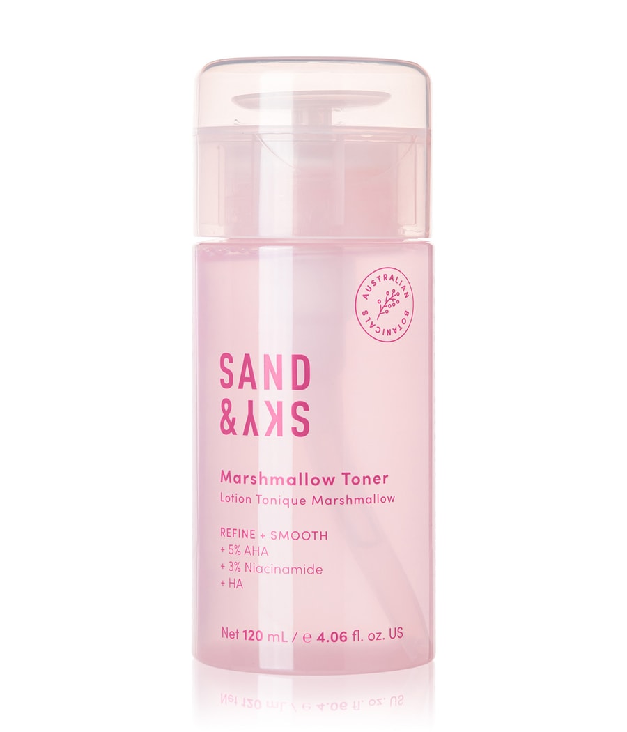 

Тоник для лица Sand & Sky The Essentials The Marshmallow Pink Toner, 120 ml