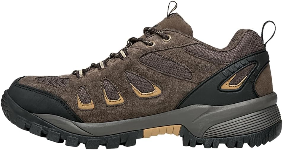 Мужские походные кроссовки Propet Ridge Walker Low - серые — фото 4