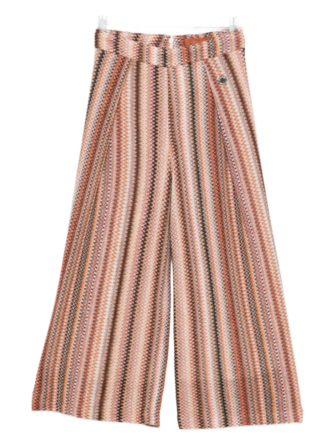 

Полосатые трикотажные брюки Missoni Kids, коричневый