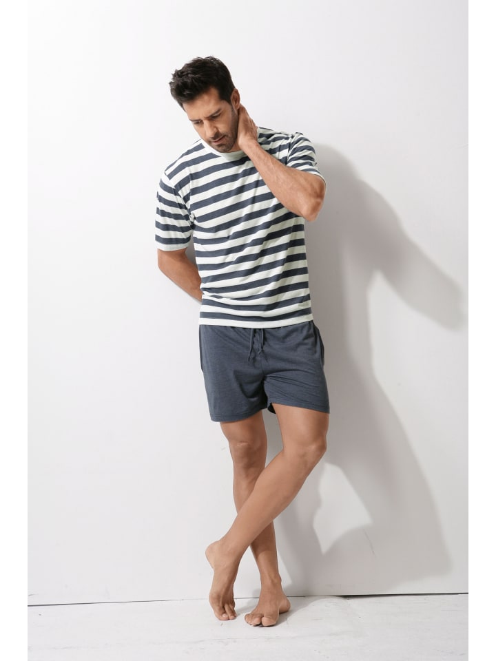 

Пижама H.I.S, цвет navy/cream