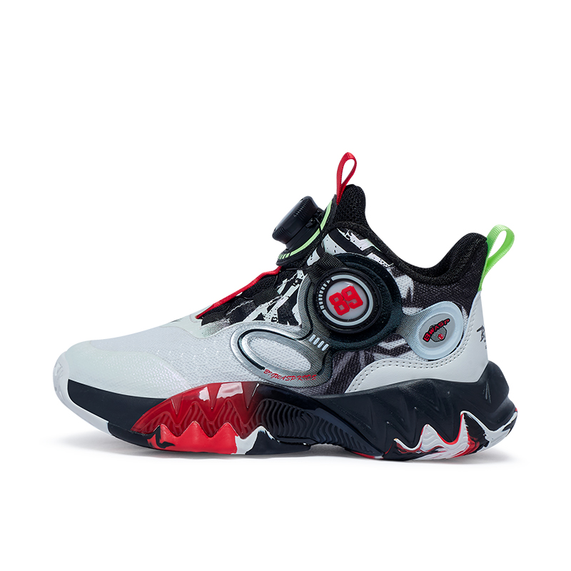 

Детские баскетбольные кроссовки BIG WASP, белый/красный