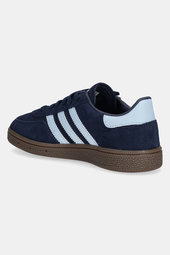 Детские замшевые кроссовки Handball Spezial Adidas Originals, темно-синий — фото 3