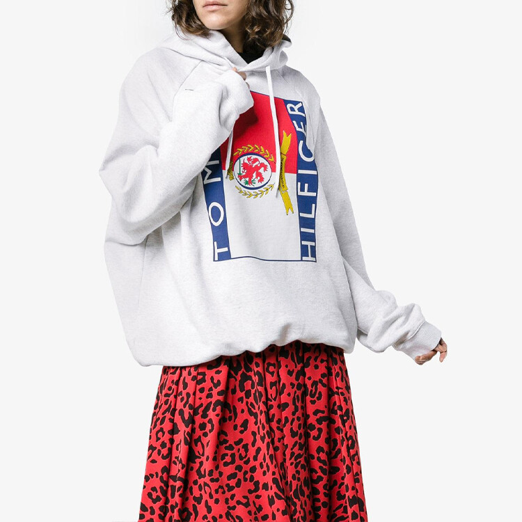 Толстовка женская Tommy Hilfiger X Vetements, серый — фото 2