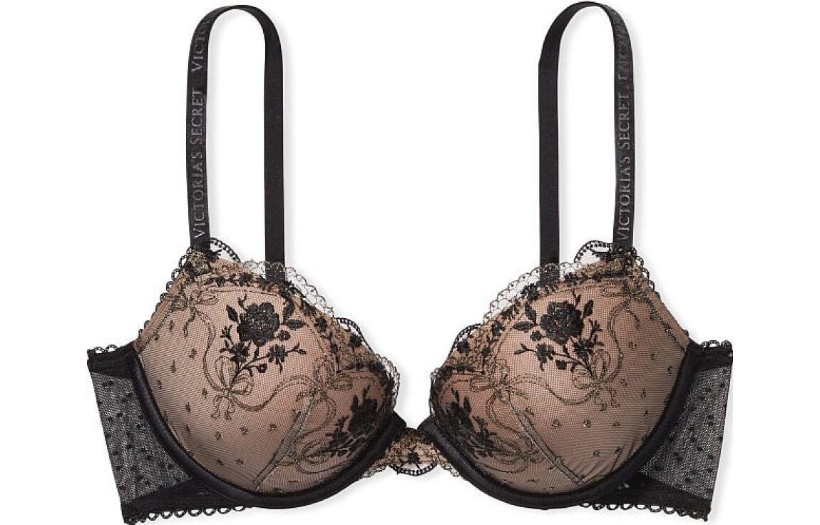 

Женский бюстгальтер Victoria's Secret, цвет Black 5DMI