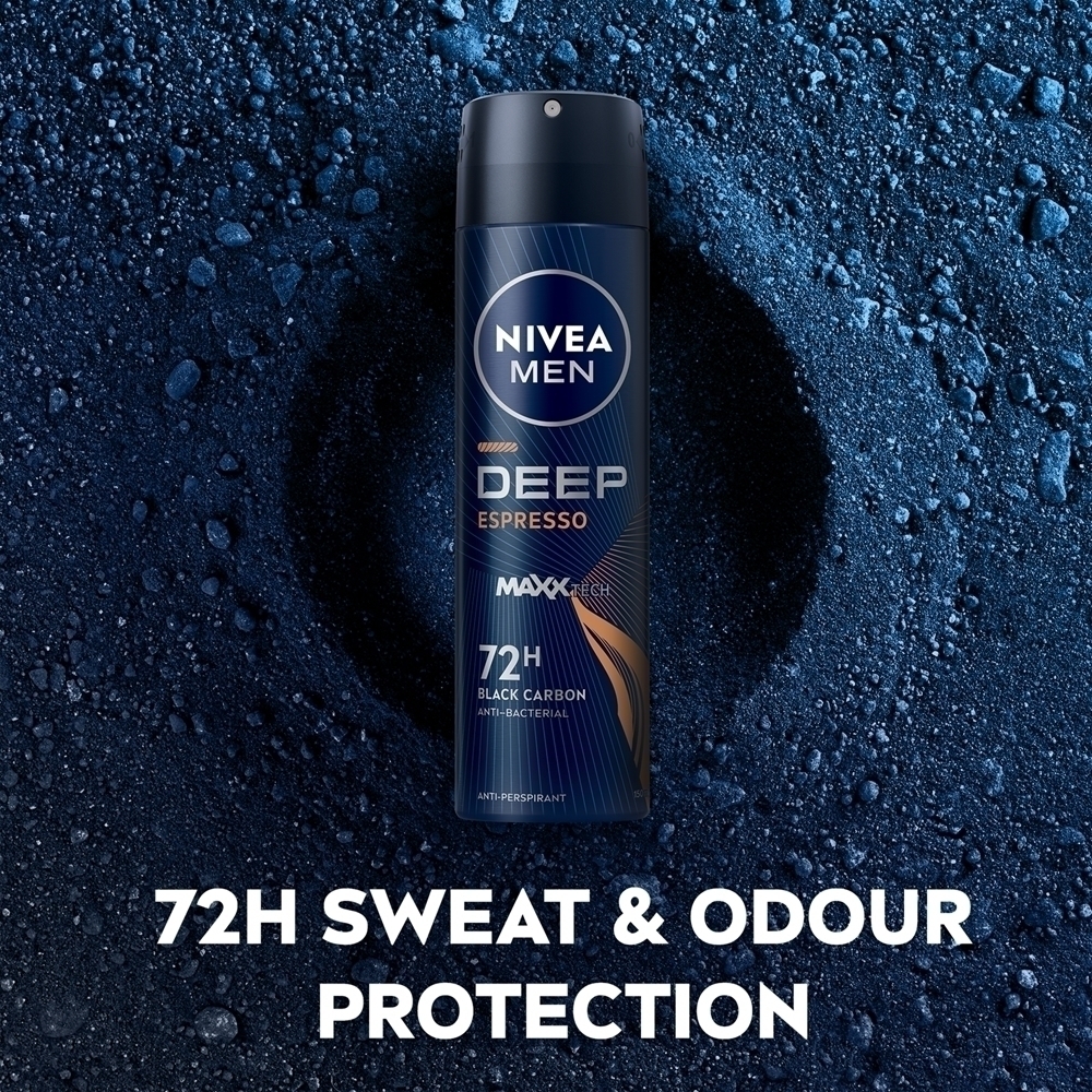 Антиперспирант-Спрей для мужчин глубокого действия Nivea, espresso 150 мл — фото 4