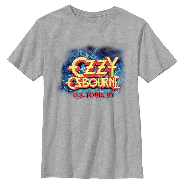 

Футболка с принтом Boys 8-20 Ozzy Osbourne US Tour 91 Licensed Character