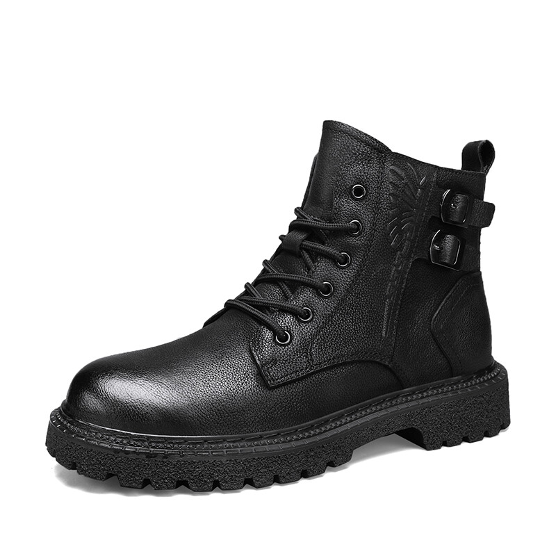 

Мужские ботинки Cahhrrn X Martin Boot Men Beige Kangaroo Head