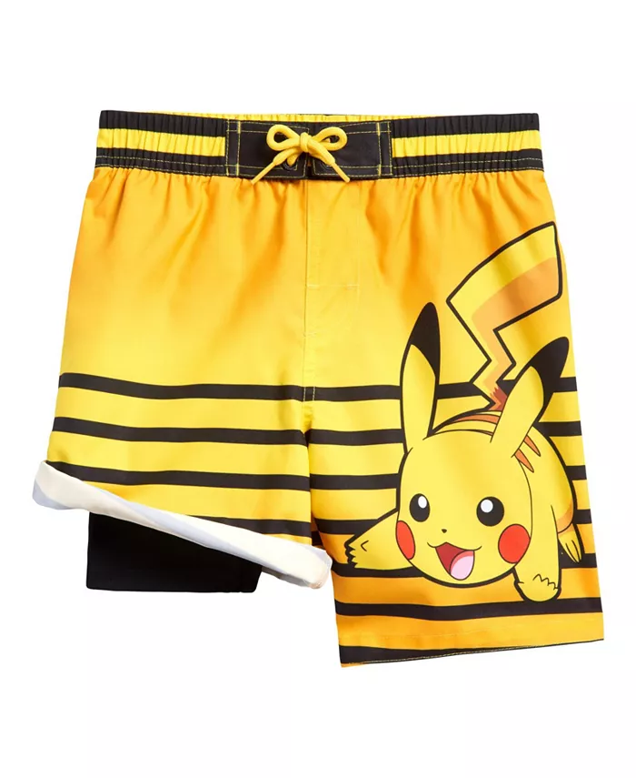 

Детские плавки Pikachu компрессионные с UPF 50+ Pokemon, желтый