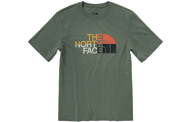 

THE NORTH FACE Футболка мужская зеленая, Зеленый, THE NORTH FACE Футболка мужская зеленая