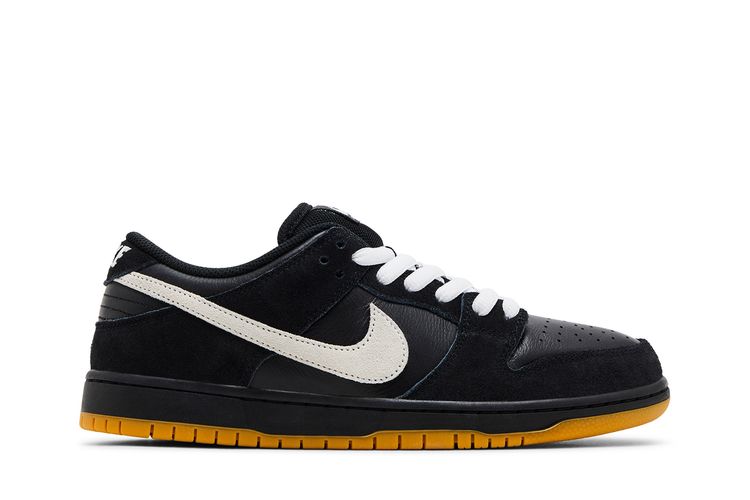 

Кроссовки Dunk Low Pro SB 'Black White Gum', черный