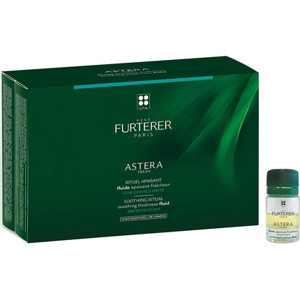 

Astera Fresh By Soothing Fresh Fluid для раздраженной кожи головы, 16 x 5 мл, упаковка из 16 шт., Rene Furterer