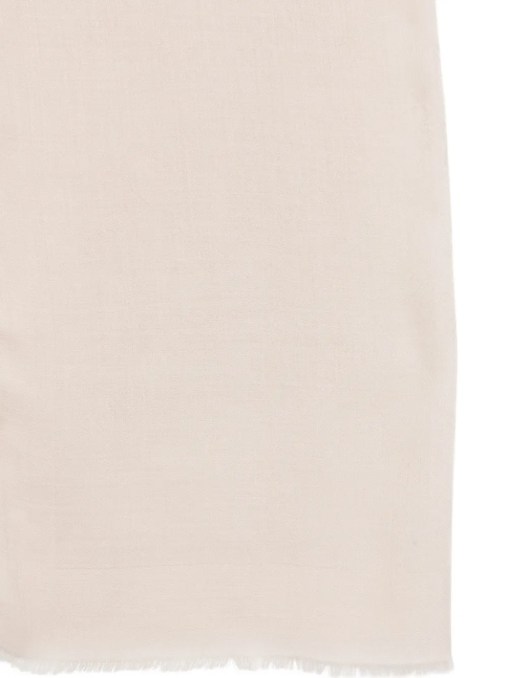 Шарф Mazzinnia с необработанными краями Max Mara, бежевый — фото 3