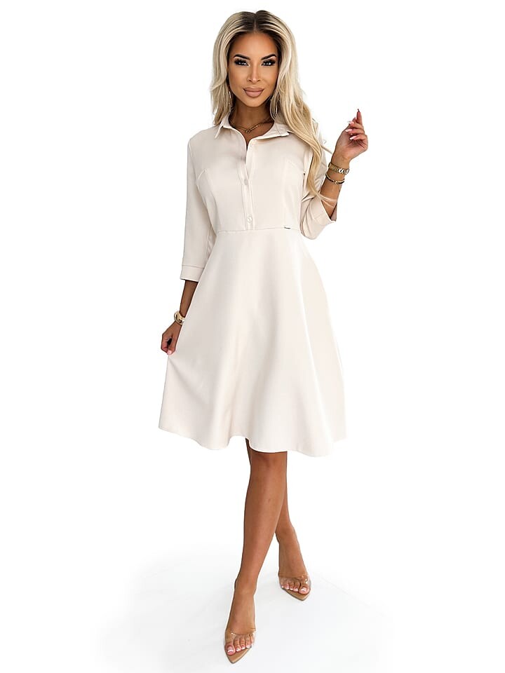 

Платье до колена numoco Kleid, кремовый