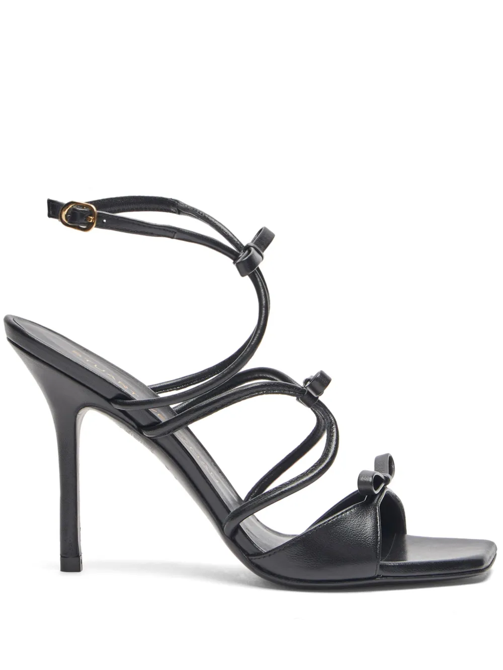 Босоножки Tully 100 Stuart Weitzman, черный