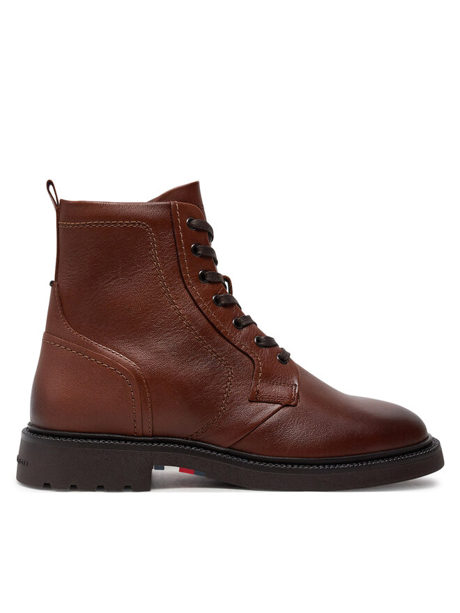 

Туфли на шнуровке FM0FM05183 Tommy Hilfiger, коричневый